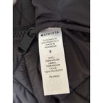 Athleta  Whisper Featherless Quilted Puffer Vest Black Women's Size S Photo 4