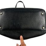 Kate Spade  New York Larchmont Avenue Black Pebbled Leather Penny Tote Purse Photo 2