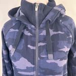 Athleta  Camouflage Full Zipper Drawstring Hood Hoodie Size Medium Photo 1