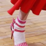 Valentino Garavani Rockstud Spike pink leather high heel sandals size IT 38 Photo 4