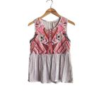 Anthropologie Dolan Left Coast Velia Embroidered Tank Photo 3