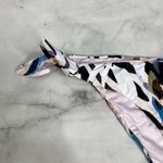 O'Neill  Womens Juniors Pink Nora Printed Side Tie Bikini Bottoms Swim M Tropical Photo 2