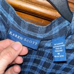 Karen Scott  Plaid Button Down Tunic Photo 2