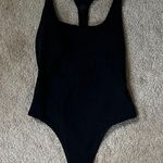 Alo Yoga Black Racerback Bodysuit Photo 0