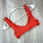 Youswim Bikini Top crinkle stretch bralette womens Orange one size swim vacation Photo 0