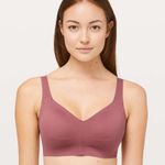 Lululemon Like Nothing Bra size 34DD color Misty Merlot Photo 0