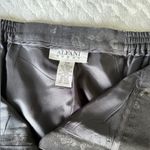 Alfani  Black Pant with Metallic Floral Prints Photo 7