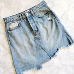 Free People We the Free Going Rouge denim skirt size 26/2 Photo 1