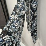 Lush Clothing Women's Lush Black Floral Maxi Summon Slip Dress Size Small EUC Photo 6