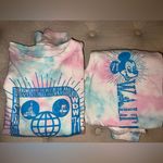 Disney Walt  World Pastel Long Sleeve Tie Dye Lounge Pullover & Sweatpants Photo 1