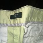 J Crew business casual flat front light yellow size 2 shorts Photo 2