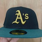 New Era Cap Oakland athletics Rickey Henderson field patch 59fifty size 7 brand new sold out  Photo 1