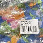 Lottie & Holly New 2 Pc Set Floral Print Crop Top & Skort Blue Pink Size Large Photo 18