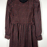 ZARA  Red Black Heart Print Long Sleeves Romper‎ Women's Size XS Photo 0