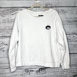 Zyia  White Mountain Patch Crew Neck Sweatshirt 2XL Photo 1