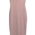 Nookie  Hollywood Midi Dress Blush Pink Off the Shoulder Cutout Choker XS New Photo 0