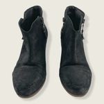 Rag and Bone Margot Waxed Black Suede 3" Stacked Heel Ankle Boots 36 6 Photo 2