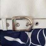 Emilie M NWT Floral Navy and White Shoulder Bag. Blue Photo 4