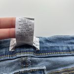FOR THE REPUBLIC  Women’s Light Denim Jeans 12/30 Slit Distressed Skinny Stretch Photo 10
