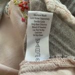 Kyla Seo Pink Gray Embroidered Sleeveless Plaid Top Western Cowgirl Boho Cottage Photo 5