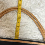 Max New York Black Tan Brown Handle Leather Purse Shoulder Bag 90s 2000s Photo 11