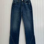 frame denim FRAME Le High Straight Leg Asymmetrical Hem Jeans in Kingsway Size 23 Photo 1