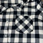 Old Navy black and white flannel Photo 1