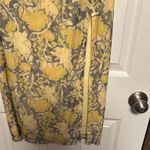 Yellow Maxi free peopel Pencil Skirt with Slit Photo 3