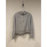 Vuori Restore Half Zip Sweatshirt Womens Small Gray Hoodie Pullover Cozy Photo 1