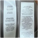 Chicos Nylon Blend Green Sleeveless Shell Tank Top Plus Size XL Photo 5