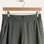 Athleta  Olive Green Textured Brooklyn Jogger Pants Size 4 Photo 3