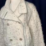 ZARA  DOUBLE-BREASTED BEADED JACKET CHRISTMAS SNOWFLAKES SIZE SMALL NWOT Photo 1