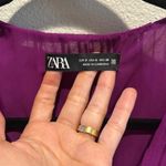 ZARA Elegant Purple Dress Photo 1