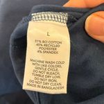 Earth Yoga Long Sleeve Pullover Oversized Sweatshirt Blue Women's Size Large Photo 5