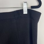 Misook Exclusively  Wide Leg Knit Pants Elastic Waist Pull On Black XL Photo 2