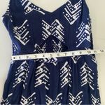 Aerie American Eagle Navy Blue Cut-out Smocked Back Maxi Dress XS Photo 8