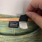 Patagonia  high neck green mini dress size medium cotton hiking outdoors Photo 2