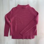 KINROSS pink cotton cowl neck sweater top soft beautiful S Photo 3