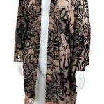 Umgee ‎ Black Lace Fringe Kimono Duster Medium/Large Boho Bohemian Festival Photo 0