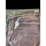 VTG Lavender Purple Soft Crochet Hem Elastic Waist Maxi Skirt XL Photo 10