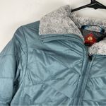 Columbia Kaleidaslope ll Ripstop Omni Heat Jacket Sz Small Metal Blue Photo 4