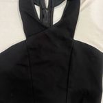 EXPRESS Black Crop Top Photo 2