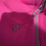 Lululemon  Scuba Hoodie Oversized Full-Zip M/L Pink Photo 3