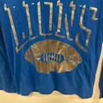 NFL Victoria’s Secret Pink Detroit Lions  long sleeve shirt! Size medium! Photo 2