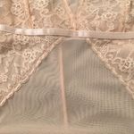 Boutique New in package! Peach color 60s style lace see through body suit! SOFT Photo 4