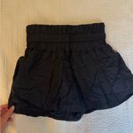 Free People Movement  Black Elastic Waist skort Photo 0
