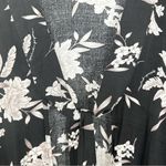 Spiritual Gangster Maya Black Floral Kimono Self Tie EUC One Size Fits Most Photo 8