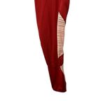 Adidas  HOW WE DO 7/8 LIGHT TIGHTS Active Maroon / Glow Pink Women's Medium New Photo 4