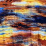 LOGO By Lori Goldstein LOGO Tunic Blouse Size 3X Sunset‎ Abstract Art to Wear Eclectic Artsy Maximalist Photo 3