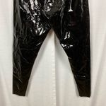 Commando Black Faux Patent Leather Leggings Sz.XL NWT Photo 14